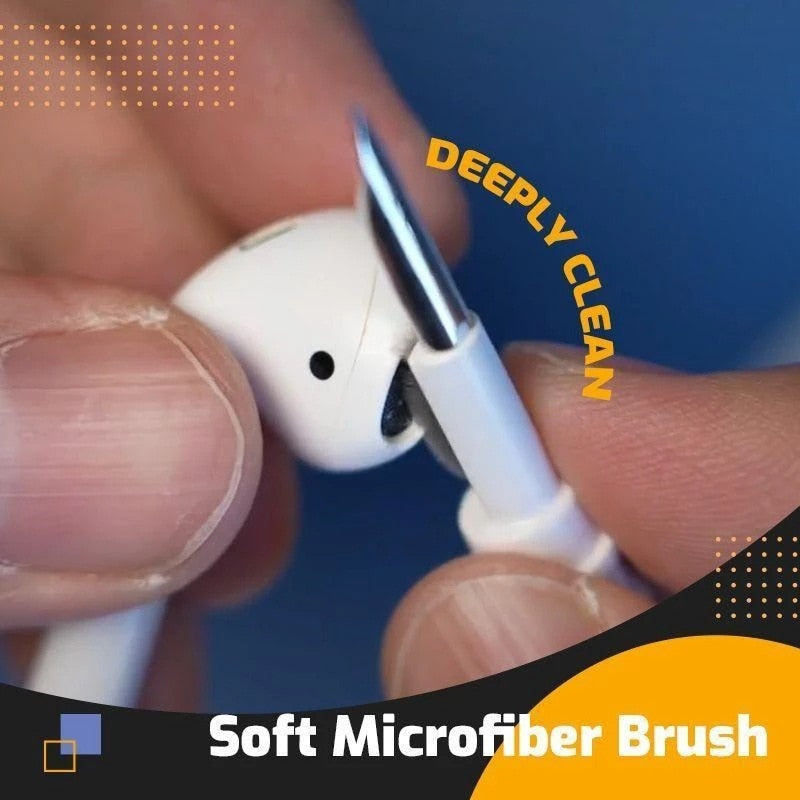 Cleaner Kit for Airpods Pro 1 2 3 Earbuds Cleaning Pen Brush Bluetooth Earphones Case Cleaning Tools For Xiaomi Huawei Samsung